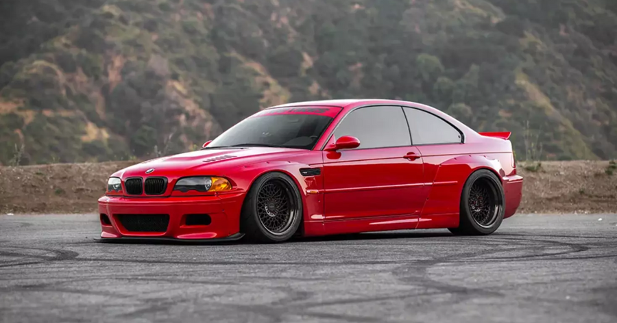 BMW 3 Series E46 M M3 Coupe Widebody Pandem Rocket Bunny Full Body Kit